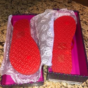 Brand new in box Tory Burch flip flop.